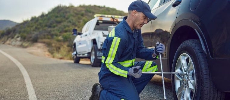Flat Tire Change services in Richmond, Virginia